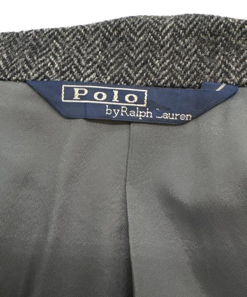 POLO RALPH LAUREN（ポロ・ラルフローレン）POLO RALPH LAUREN (ポロ・ラルフローレン) POLO RALPH LAUREN 　2Bテーラードジャケット グレー サイズ:YA5の古着・服飾アイテム