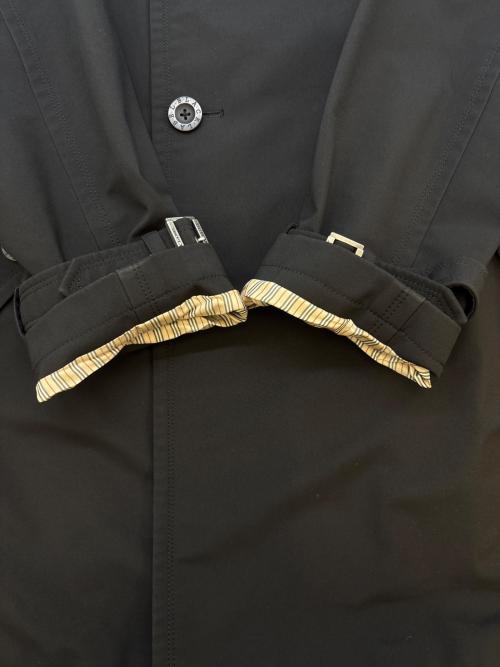 BURBERRY BLACK LABEL（バーバリーブラックレーベル）BURBERRY BLACK LABEL (バーバリーブラックレーベル) BURBERRY BLACK LABEL　トレンチコート ブラック サイズ:LLの古着・服飾アイテム