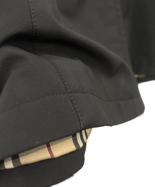 BURBERRY BLACK LABEL（バーバリーブラックレーベル）BURBERRY BLACK LABEL (バーバリーブラックレーベル) BURBERRY BLACK LABEL　トレンチコート ブラック サイズ:LLの古着・服飾アイテム