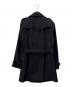 BURBERRY BLACK LABEL (バーバリーブラックレーベル) BURBERRY BLACK LABEL　トレンチコート ブラック サイズ:LL：16000円