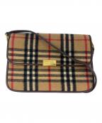 Burberry'sバーバリーズ）の古着「Burberry's　ノバチェック　カシミヤ　セミショルダーバッグ」