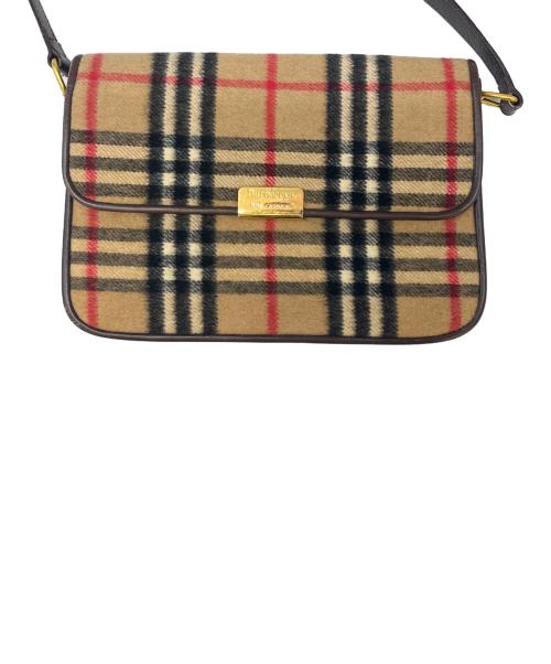 Burberry's（バーバリーズ）Burberry's (バーバリーズ) Burberry's　ノバチェック　カシミヤ　セミショルダーバッグの古着・服飾アイテム
