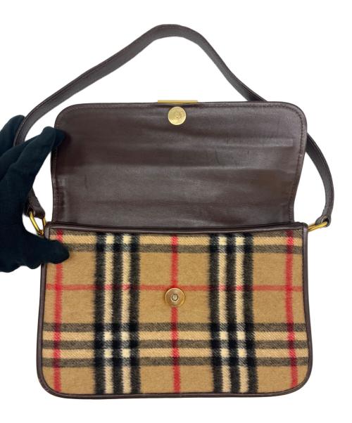 Burberry's（バーバリーズ）Burberry's (バーバリーズ) Burberry's　ノバチェック　カシミヤ　セミショルダーバッグの古着・服飾アイテム