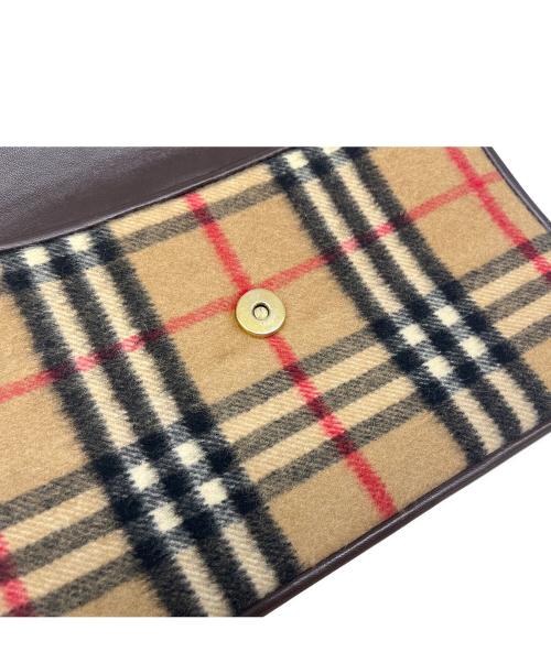 Burberry's（バーバリーズ）Burberry's (バーバリーズ) Burberry's　ノバチェック　カシミヤ　セミショルダーバッグの古着・服飾アイテム