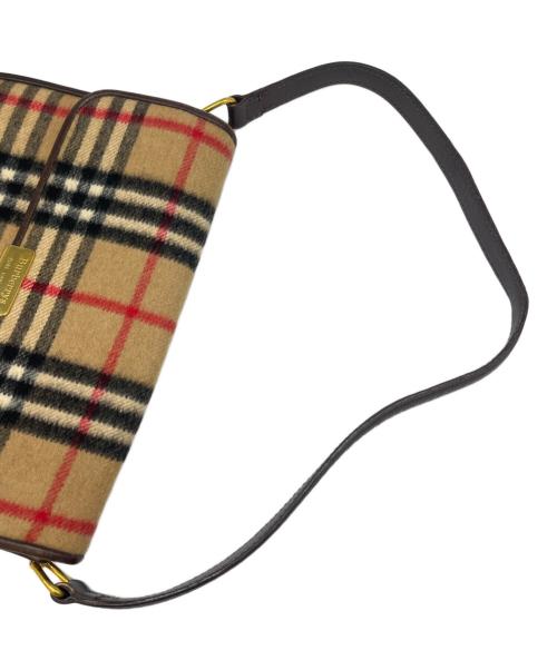 Burberry's（バーバリーズ）Burberry's (バーバリーズ) Burberry's　ノバチェック　カシミヤ　セミショルダーバッグの古着・服飾アイテム