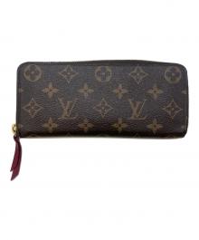 LOUIS VUITTON（ルイ ヴィトン）の古着「LOUIS VUITTON　モノグラム　長財布」｜フューシャ