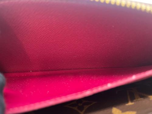 LOUIS VUITTON（ルイ ヴィトン）LOUIS VUITTON (ルイ ヴィトン) LOUIS VUITTON　モノグラム　長財布 フューシャの古着・服飾アイテム