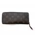 LOUIS VUITTON (ルイ ヴィトン) LOUIS VUITTON　モノグラム　長財布 フューシャ：25000円