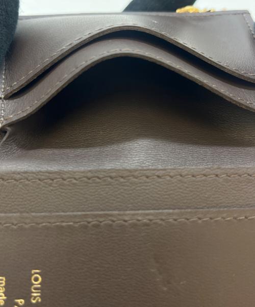 LOUIS VUITTON（ルイ ヴィトン）LOUIS VUITTON (ルイ ヴィトン) LOUIS VUITTON 　ポルトフォイユ・カプシーヌ 　3つ折り財布 ベージュの古着・服飾アイテム