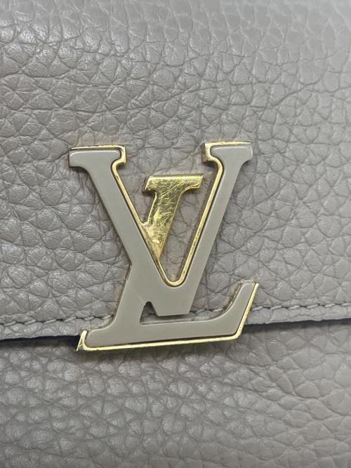 LOUIS VUITTON（ルイ ヴィトン）LOUIS VUITTON (ルイ ヴィトン) LOUIS VUITTON 　ポルトフォイユ・カプシーヌ 　3つ折り財布 ベージュの古着・服飾アイテム