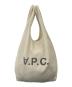 A.P.C.（アーペーセー）の古着「A.P.C.　メッシュトートバッグ」｜ベージュ