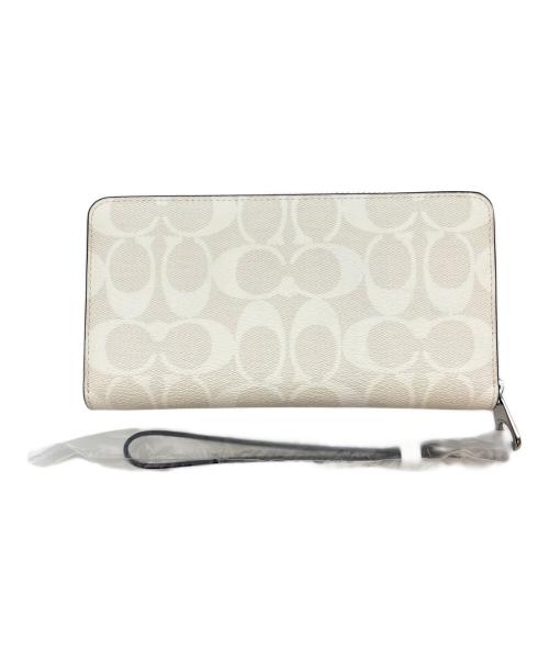 COACH（コーチ）COACH (コーチ) COACH　長財布 ホワイトの古着・服飾アイテム