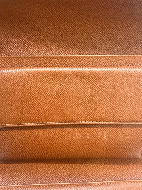 LOUIS VUITTON（ルイ ヴィトン）LOUIS VUITTON (ルイ ヴィトン) LOUIS VUITTON モノグラム ポルトトレゾール エテュイパピエ 　3つ折り財布 ブラウンの古着・服飾アイテム