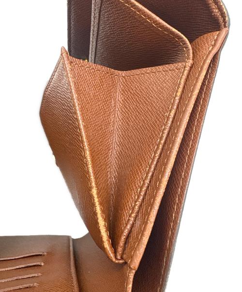 LOUIS VUITTON（ルイ ヴィトン）LOUIS VUITTON (ルイ ヴィトン) LOUIS VUITTON モノグラム ポルトトレゾール エテュイパピエ 　3つ折り財布 ブラウンの古着・服飾アイテム
