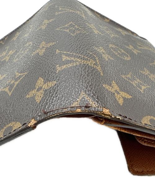 LOUIS VUITTON（ルイ ヴィトン）LOUIS VUITTON (ルイ ヴィトン) LOUIS VUITTON モノグラム ポルトトレゾール エテュイパピエ 　3つ折り財布 ブラウンの古着・服飾アイテム