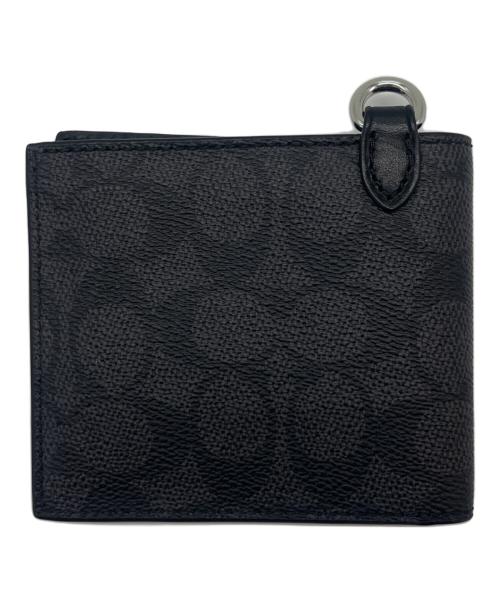 COACH（コーチ）COACH (コーチ) COACH 2つ折り札入れ ブラックの古着・服飾アイテム