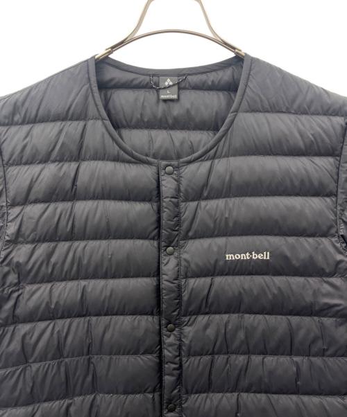 mont-bell（モンベル）mont-bell (モンベル) mont-bell  スペリオダウン ラウンドネックT  ダウンジャケット ブラック サイズ:Lの古着・服飾アイテム
