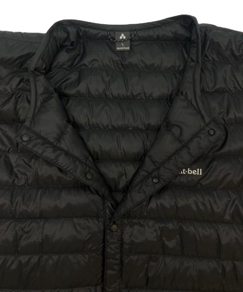 mont-bell（モンベル）mont-bell (モンベル) mont-bell  スペリオダウン ラウンドネックT  ダウンジャケット ブラック サイズ:Lの古着・服飾アイテム