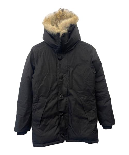 CANADA GOOSE（カナダグース）CANADA GOOSE (カナダグース) EDIFICE (エディフィス) CANADA GOOSE × EDIFICE  CRESTON  ダウンジャケット ブラック サイズ:Ｓ/Pの古着・服飾アイテム