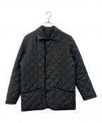 MACKINTOSH PHILOSOPHYマッキントッシュ フィロソフィー）の古着「MACKINTOSH PHILOSOPHY　リバーシブルキルティングジャケット」｜グレー×ブラック