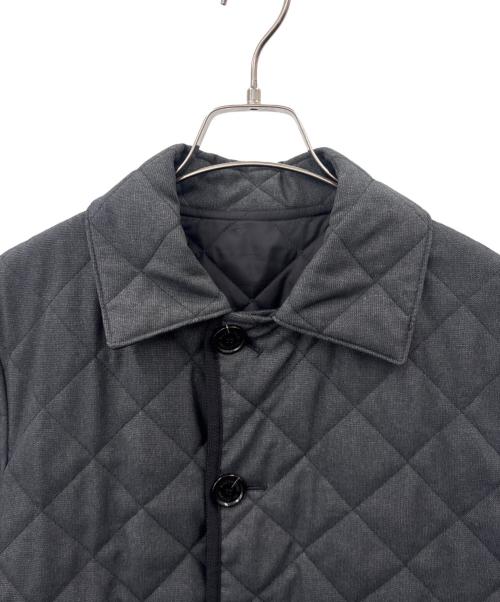 MACKINTOSH PHILOSOPHY（マッキントッシュ フィロソフィー）MACKINTOSH PHILOSOPHY (マッキントッシュ フィロソフィー) MACKINTOSH PHILOSOPHY　リバーシブルキルティングジャケット グレー×ブラック サイズ:38の古着・服飾アイテム