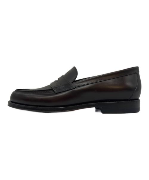 Santoni（サントーニ）Santoni (サントーニ) コインローファー ブラウン サイズ:38の古着・服飾アイテム