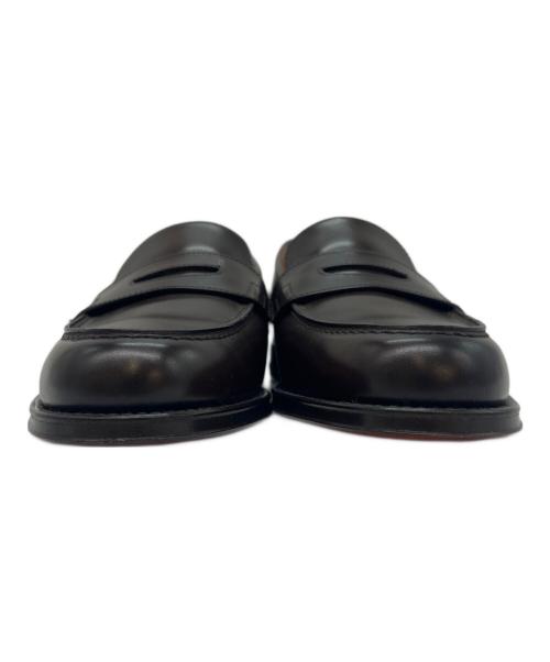 Santoni（サントーニ）Santoni (サントーニ) コインローファー ブラウン サイズ:38の古着・服飾アイテム