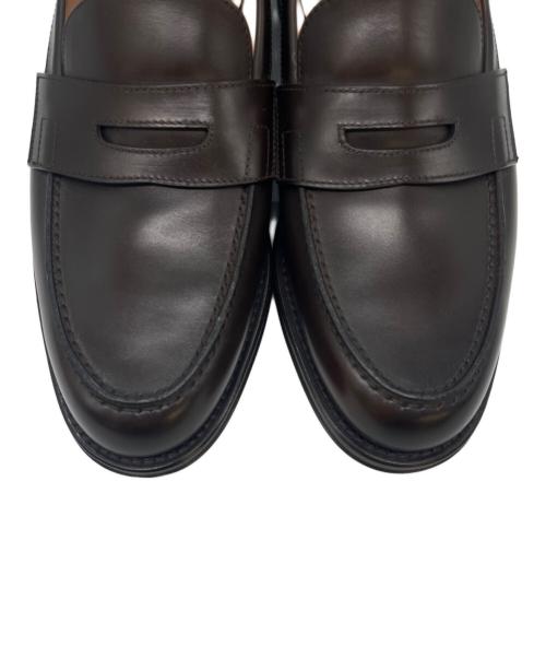 Santoni（サントーニ）Santoni (サントーニ) コインローファー ブラウン サイズ:38の古着・服飾アイテム