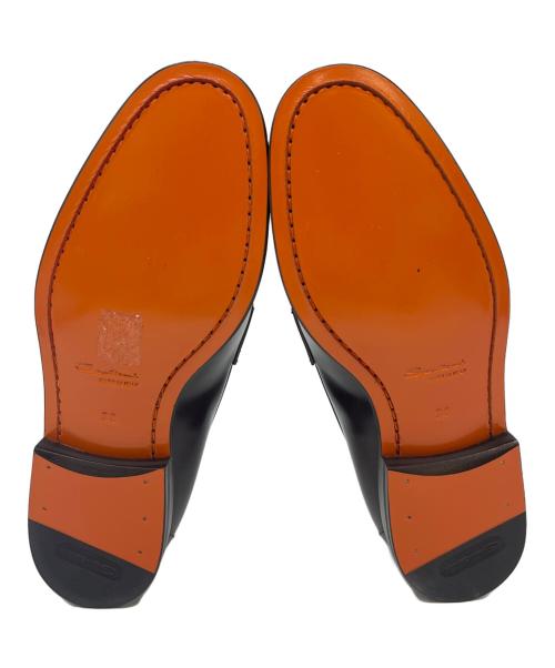 Santoni（サントーニ）Santoni (サントーニ) コインローファー ブラウン サイズ:38の古着・服飾アイテム