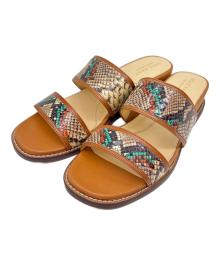 COLE HAAN（コールハーン）の古着「COLE HAAN　WESLEY DEMI WDG SNDL　サンダル」｜ベージュ