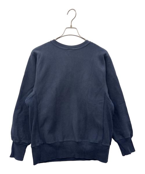 Champion REVERSE WEAVE（チャンピオン リバース ウィーブ）Champion REVERSE WEAVE (チャンピオン リバース ウィーブ) Champion  REVERSE WEAVE  クリーブランドインディアンス 　90s-00sプリントスウェット ネイビー サイズ:MEDIUMの古着・服飾アイテム
