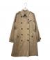 BURBERRY LONDON（バーバリーロンドン）の古着「BURBERRY LONDON　ノバチェックライナー付トレンチコート」｜ベージュ