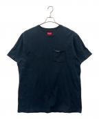 SUPREMEシュプリーム）の古着「Supreme　ポケットTシャツ」｜ネイビー