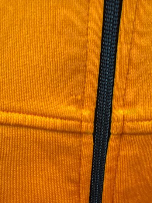 adidas（アディダス）adidas (アディダス) adidas　フーデットトラックジャケット オレンジ サイズ:Lの古着・服飾アイテム