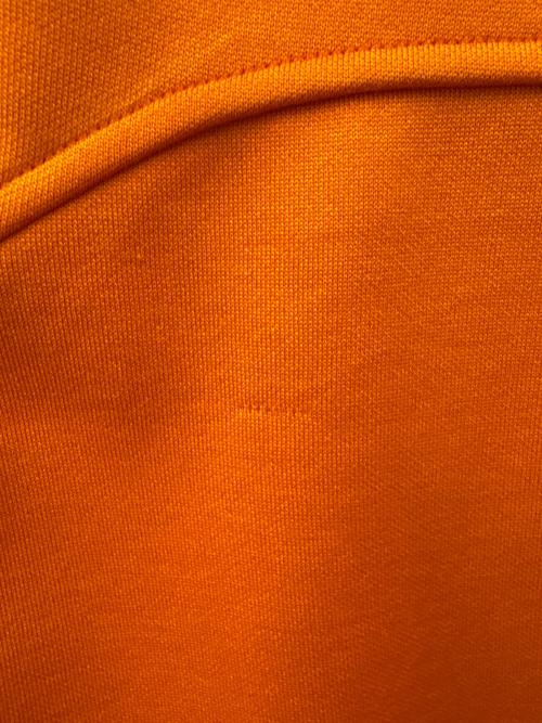 adidas（アディダス）adidas (アディダス) adidas　フーデットトラックジャケット オレンジ サイズ:Lの古着・服飾アイテム