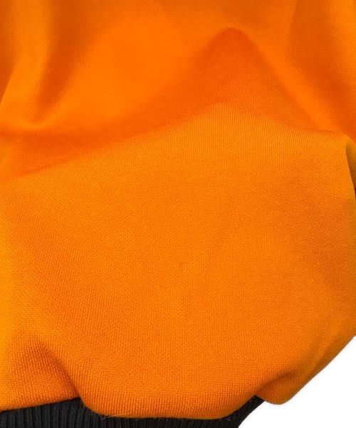 adidas（アディダス）adidas (アディダス) adidas　フーデットトラックジャケット オレンジ サイズ:Lの古着・服飾アイテム