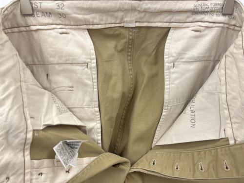 RRL（ダブルアールエル）RRL (ダブルアールエル) チノパン ベージュ サイズ:WAIST32 INSEAM30の古着・服飾アイテム