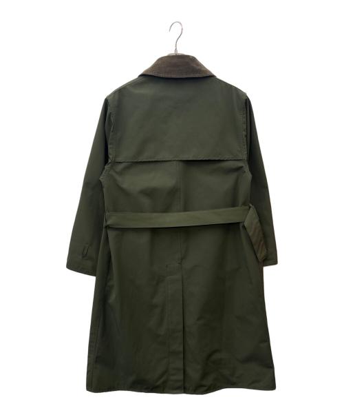 Barbour（バブアー）Barbour (バブアー) Barbour 　2レイヤートレンチコート カーキ×ブラウン サイズ:38の古着・服飾アイテム