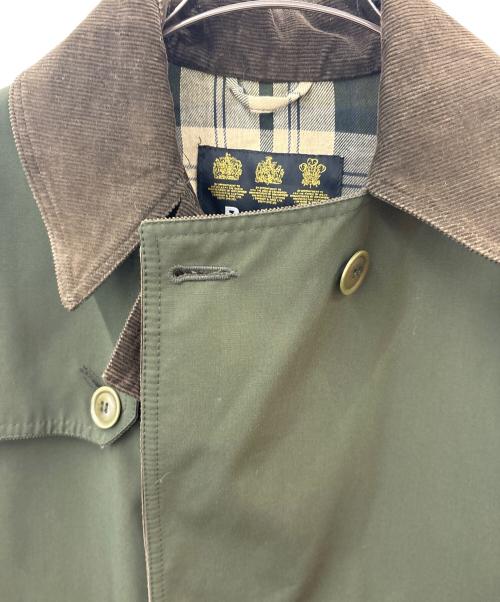 Barbour（バブアー）Barbour (バブアー) Barbour 　2レイヤートレンチコート カーキ×ブラウン サイズ:38の古着・服飾アイテム