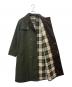 中古・古着 Barbour (バブアー) Barbour 　2レイヤートレンチコート カーキ×ブラウン サイズ:38：23000円