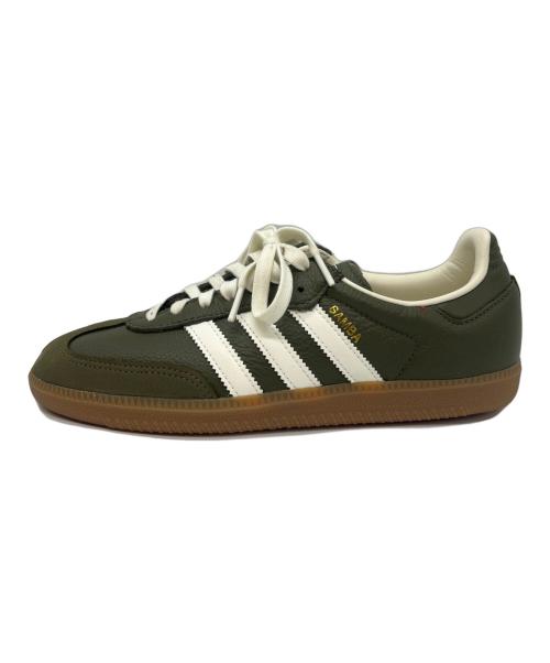 adidas（アディダス）adidas (アディダス) adidas  SAMBA OG  ローカットスニーカー カーキ サイズ:26.5の古着・服飾アイテム