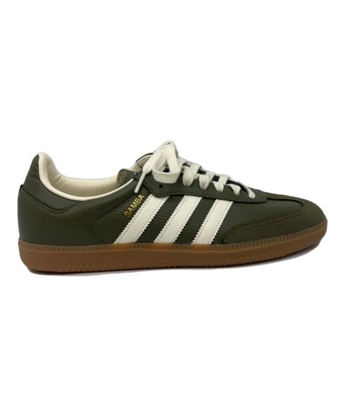 adidas（アディダス）adidas (アディダス) adidas  SAMBA OG  ローカットスニーカー カーキ サイズ:26.5の古着・服飾アイテム
