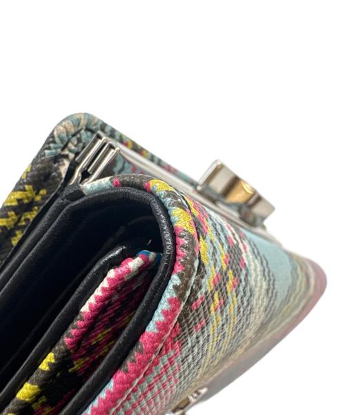 Vivienne Westwood（ヴィヴィアンウエストウッド）Vivienne Westwood (ヴィヴィアンウエストウッド) Vivienne Westwood 　3つ折り財布 マルチカラーの古着・服飾アイテム
