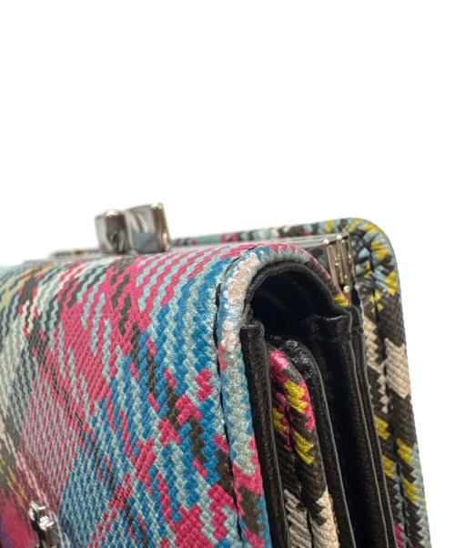 Vivienne Westwood（ヴィヴィアンウエストウッド）Vivienne Westwood (ヴィヴィアンウエストウッド) Vivienne Westwood 　3つ折り財布 マルチカラーの古着・服飾アイテム