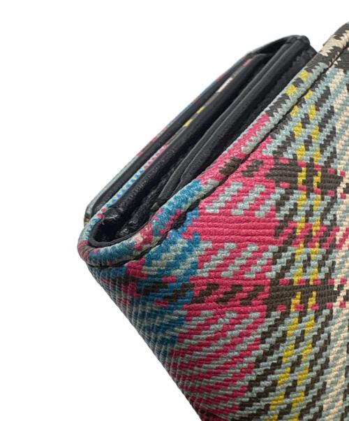 Vivienne Westwood（ヴィヴィアンウエストウッド）Vivienne Westwood (ヴィヴィアンウエストウッド) Vivienne Westwood 　3つ折り財布 マルチカラーの古着・服飾アイテム