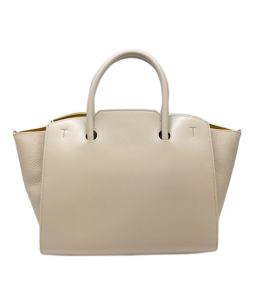 FURLA（フルラ）FURLA (フルラ) FURLA　GENESI L TOTE　トートバッグ アイボリーの古着・服飾アイテム