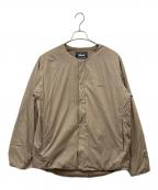 NANGA×URBAN RESEARCHナンガ×アーバンリサーチ）の古着「URBAN RESEARCH　NANGA　インナーダウンジャケット」｜ベージュ