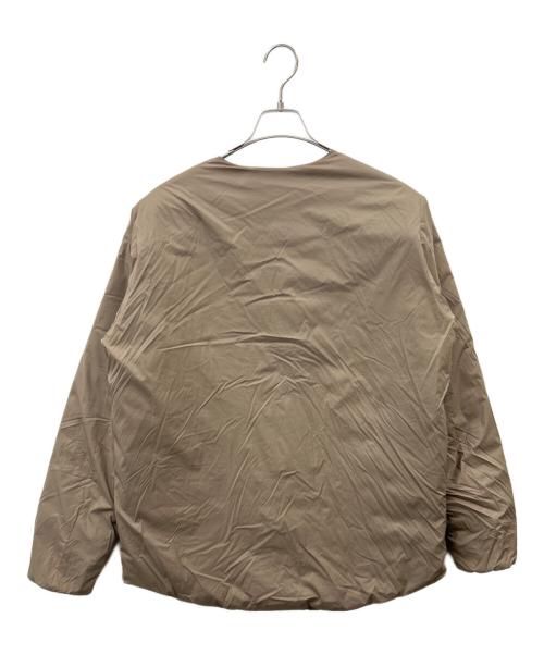 NANGA（ナンガ）NANGA (ナンガ) URBAN RESEARCH (アーバンリサーチ) URBAN RESEARCH　NANGA　インナーダウンジャケット ベージュ サイズ:Mの古着・服飾アイテム