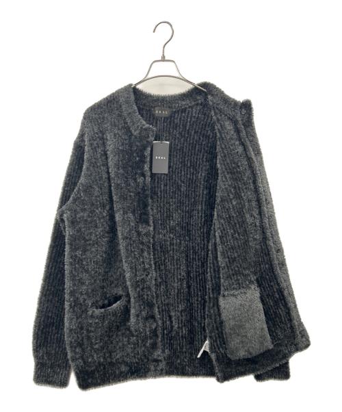 EKAL（エカル）EKAL (エカル) EKAL 　OCTAカーディガン グレー サイズ:M 未使用品の古着・服飾アイテム