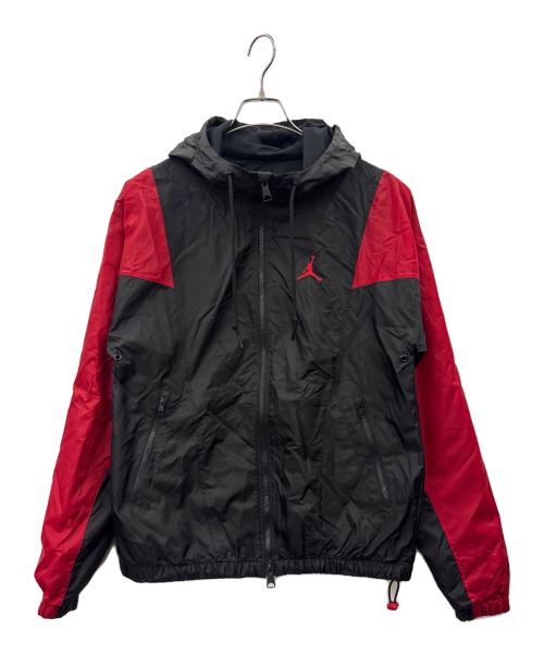 JORDAN（ジョーダン）JORDAN (ジョーダン) JORDAN　ナイロンパーカー ブラック×レッド サイズ:Mの古着・服飾アイテム